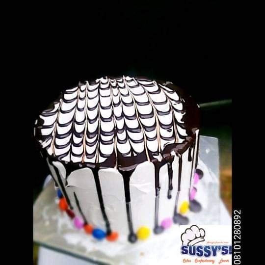 Chocolate Whipped cream Cake