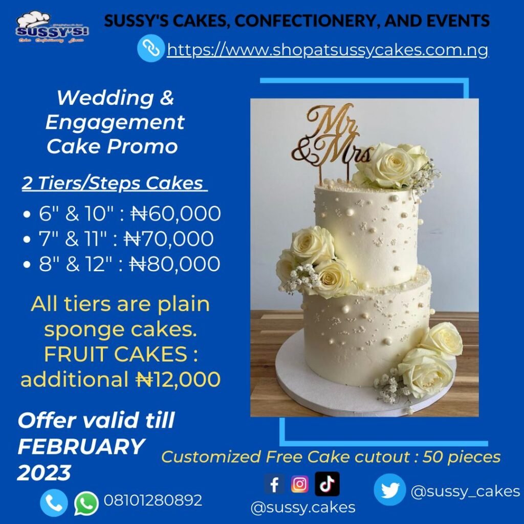 Wedding Cake Promo (2022/2023)