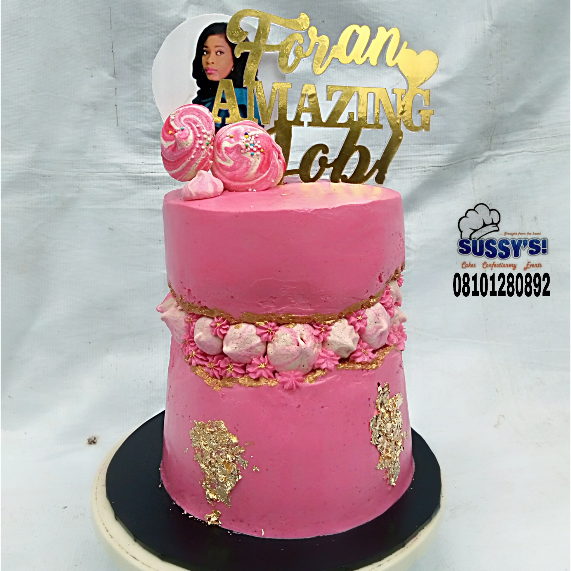 Strawberry sponge Cake