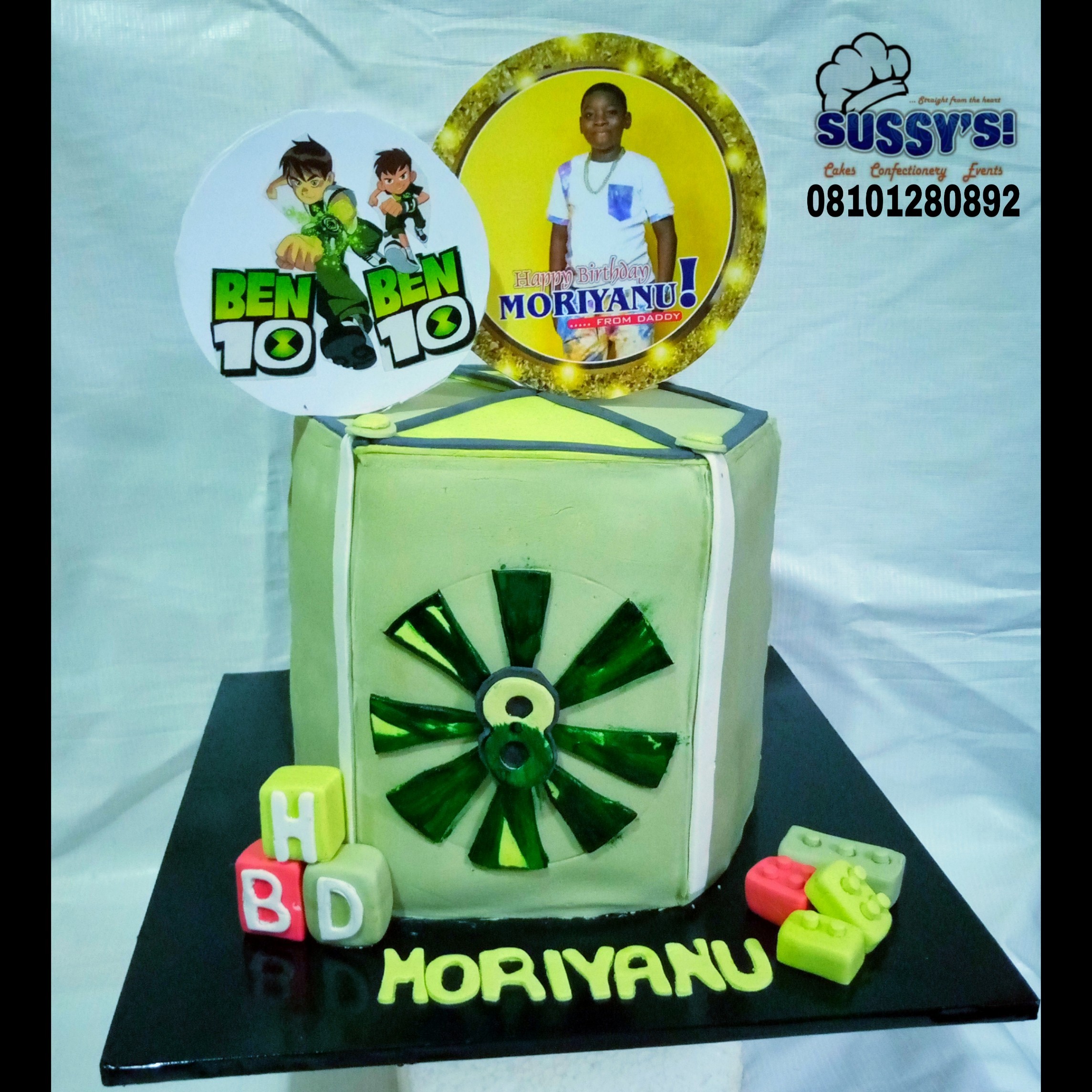 Ben 10 themed Cake