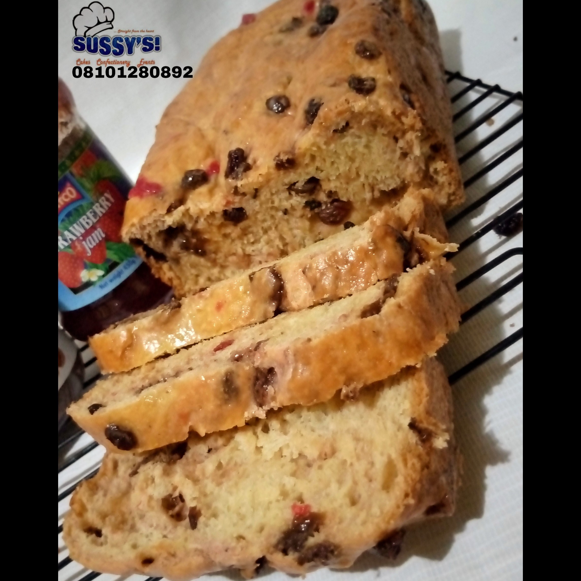 Rich Fruit Bread or Raisin Loaf