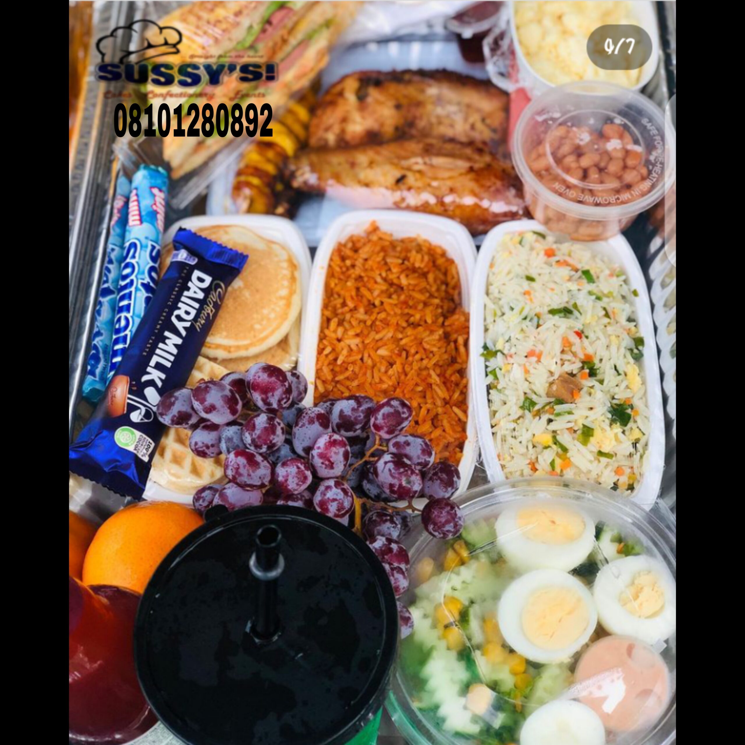 Breakfast and Lunch Maxi Tray